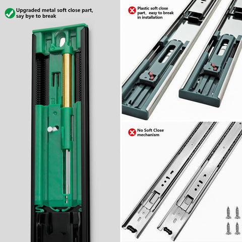 Homdiy ball bearings on both sides ensure smooth operation