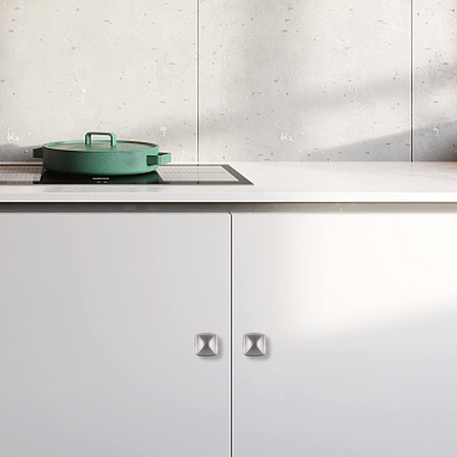 homdiy bathroom cabinet knob close-up, water-resistant finish for damp spaces