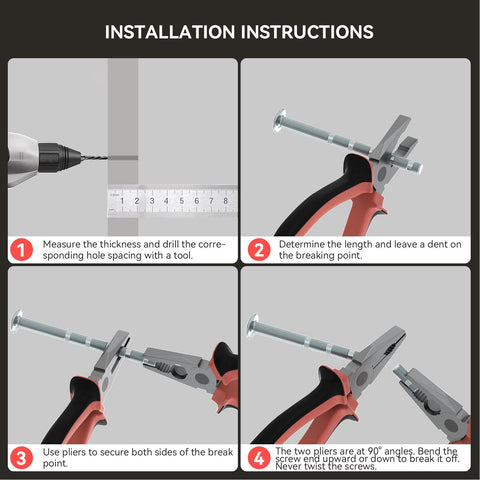 Homdiy easy-to-install cabinet pulls with included screws