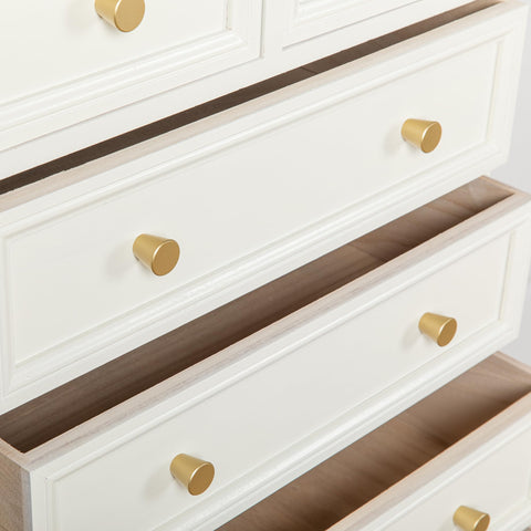 Homdiy gold knob on dresser for bedroom organization
