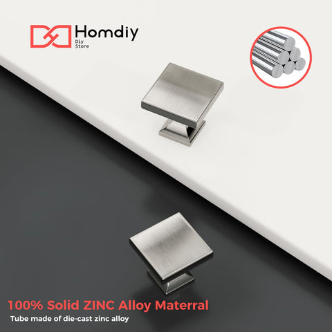 Includes screws for easy installation with Homdiy cabinet knobs.