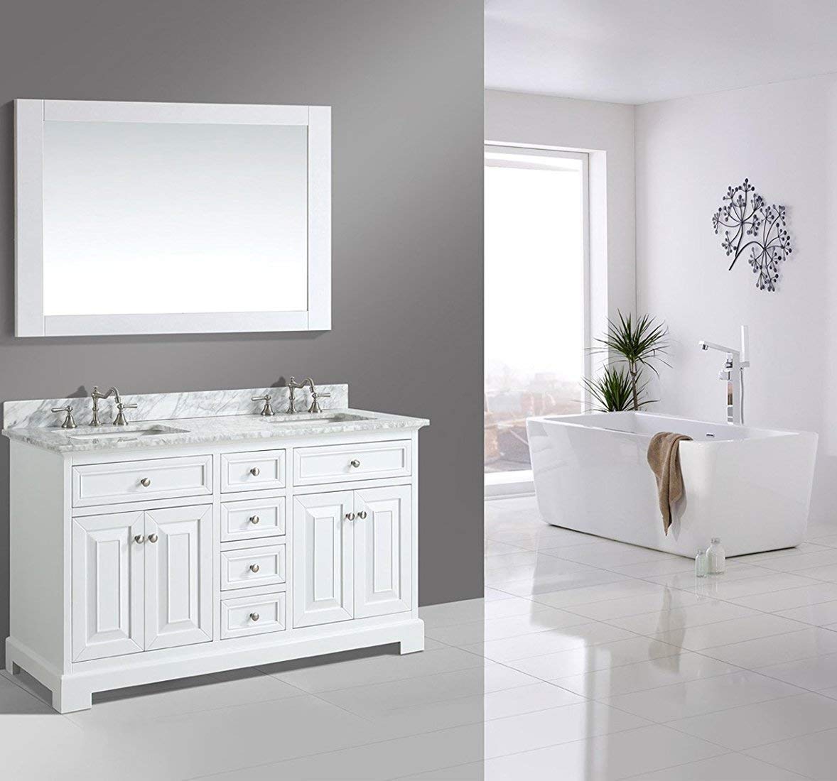 Kitchen cabinets with Homdiy knobs enhance aesthetics and ease of use.