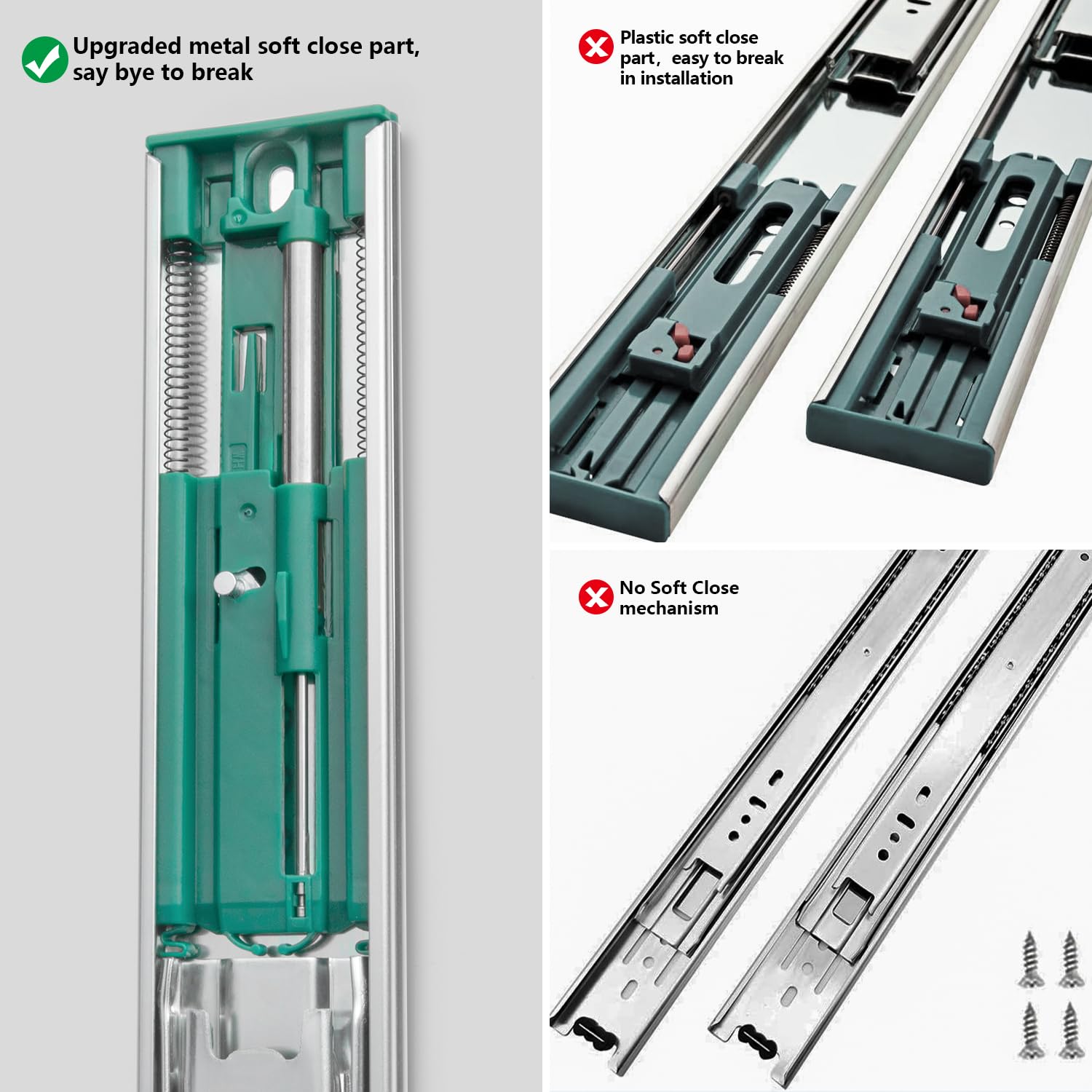 Homdiy screw kit included simplifies installation and setup.