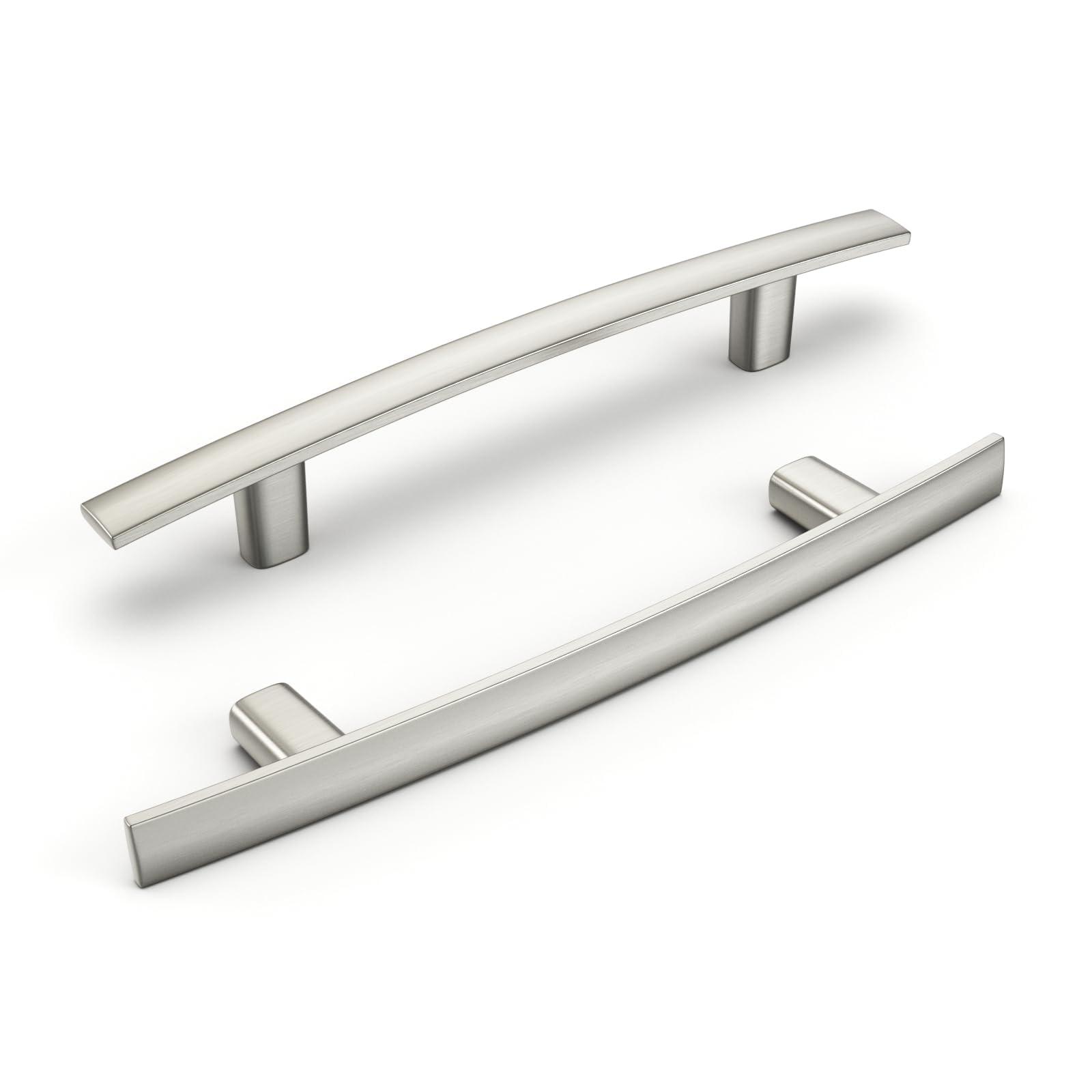 Homdiy solid zinc alloy cabinet handles arch pull for durable kitchen cabinets