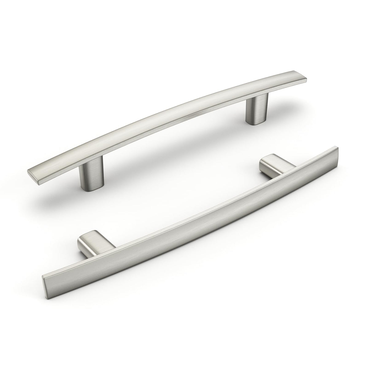Homdiy solid zinc alloy cabinet handles arch pull for durable kitchen cabinets