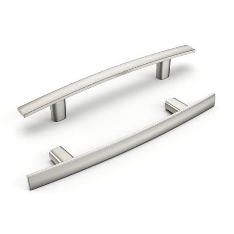 Homdiy solid zinc alloy cabinet handles arch pull for durable kitchen cabinets