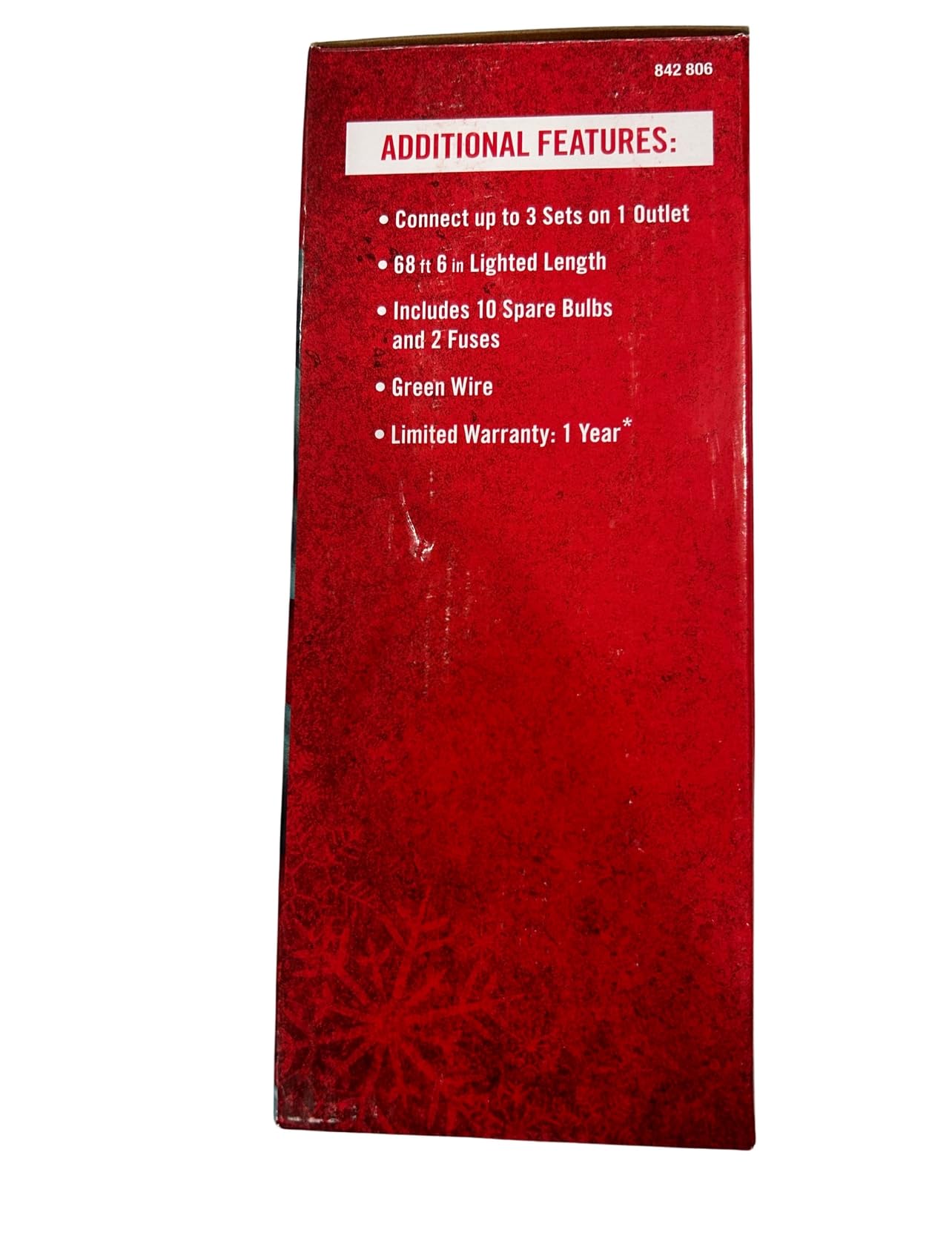 Home Accents Holiday warm incandescent glow enhances weddings and parties.