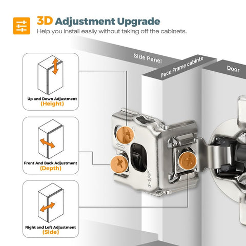 HOME EDIT 45mm screw hole distance supports flexible cabinet mounting.
