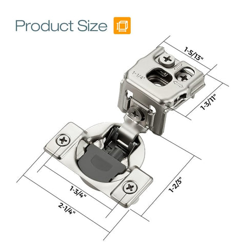 HOME EDIT concealed self-closing hinges offer a clean, hidden hardware look.