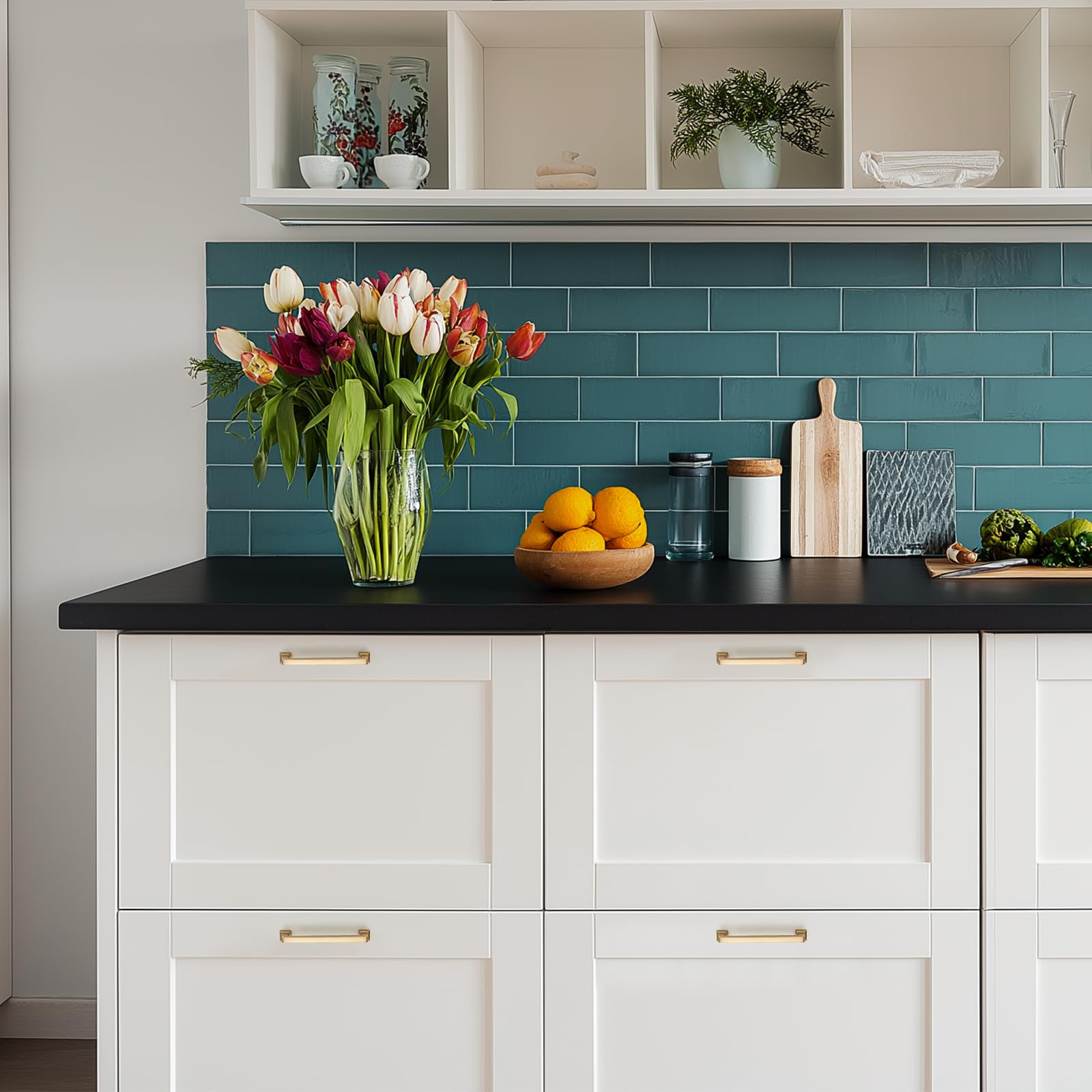 HOME EDIT robust arch design adds durability to high-traffic cabinets