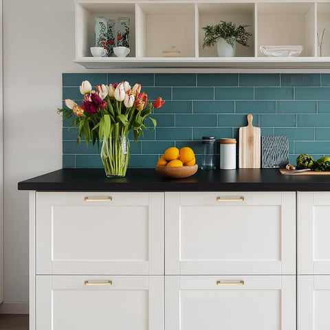HOME EDIT robust arch design adds durability to high-traffic cabinets
