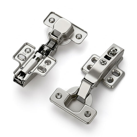 HOME EDIT hinge with piston damper delivering silent close