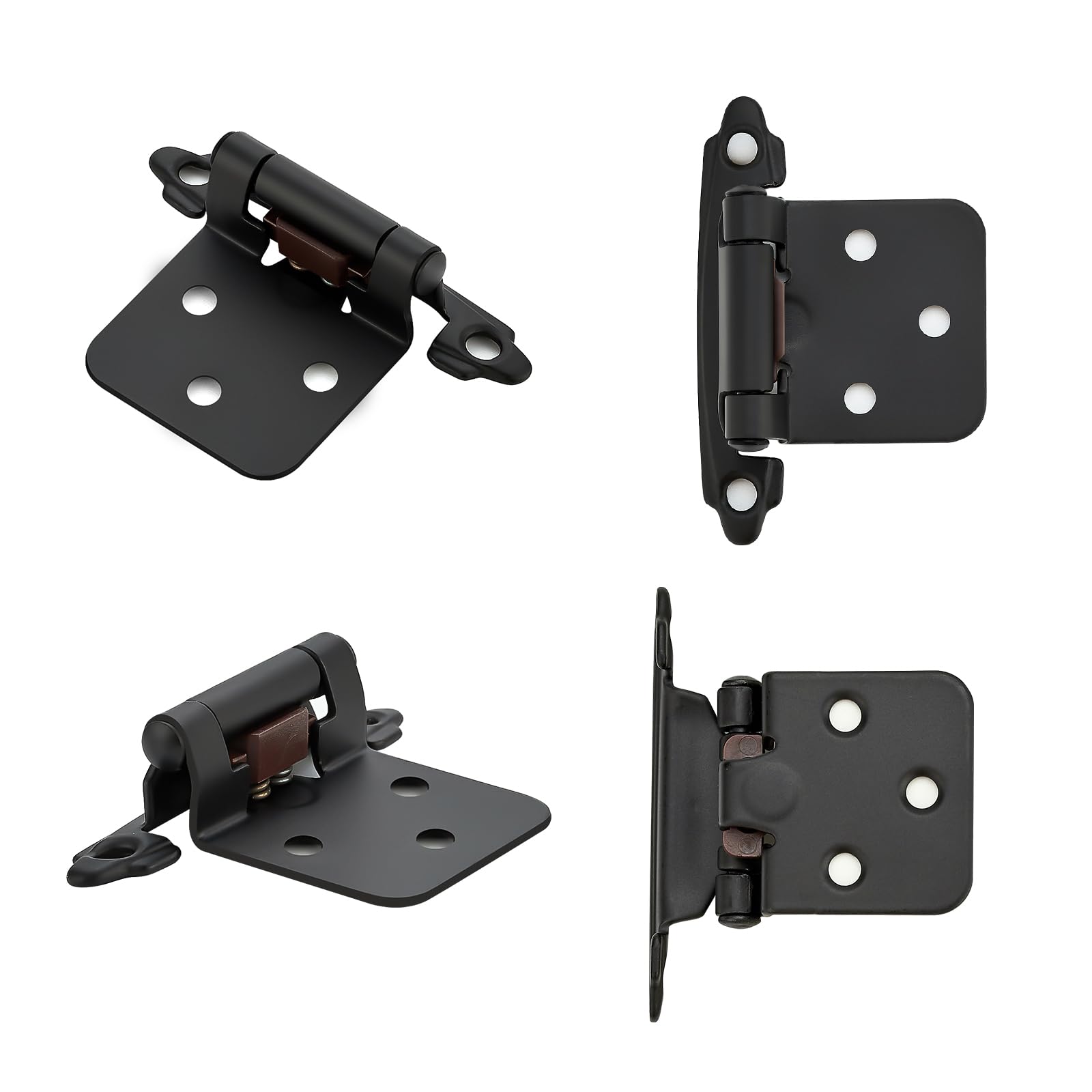 Home Expert surface-mount hinge delivers a clean, modern look.