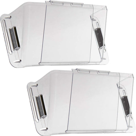 Home Intuition vent deflector extended to fit various vents for even airflow.