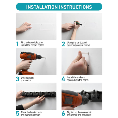 Garage-ready installation for indoor or outdoor walls by HOME IT.