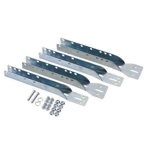 HOME MASTER HARDWARE 2-pack garage bracket shown extended for versatile length