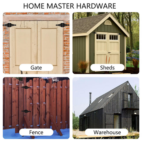 HOME MASTER HARDWARE 270-degree rotation hinge for versatile openings.