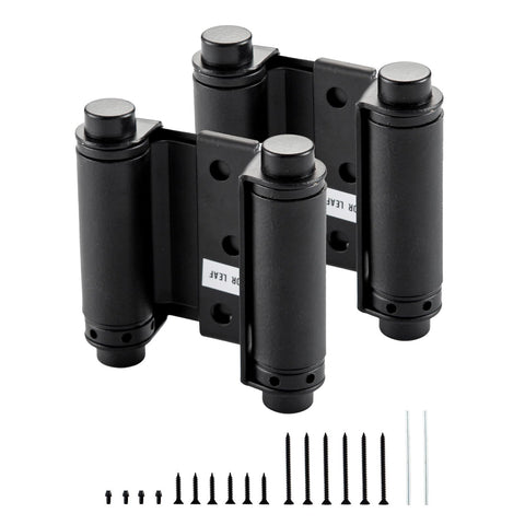 HOME MASTER HARDWARE 3-inch double-action hinge with self-closing action for busy doors