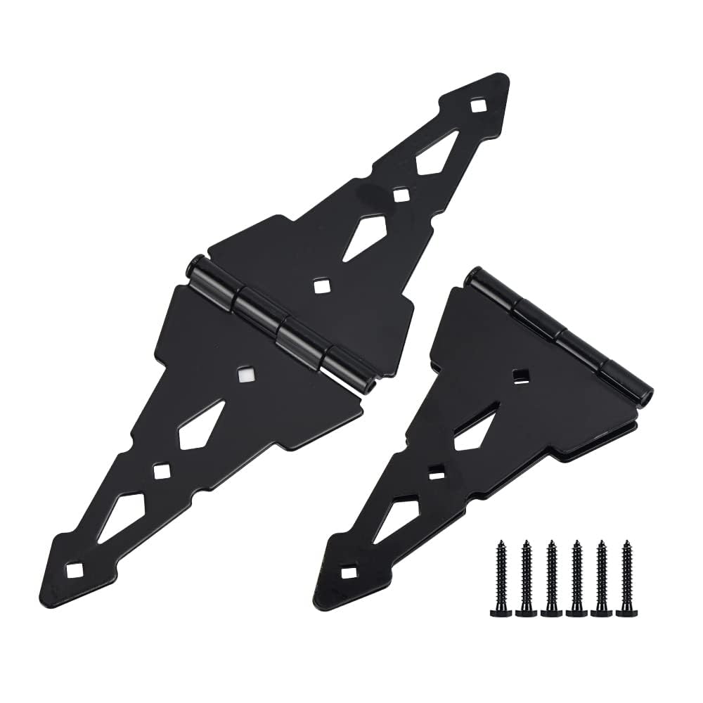 HOME MASTER HARDWARE 6-pack hinges with screws for complete kit.