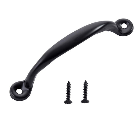 HOME MASTER HARDWARE arch-bow gate pull black offers a comfortable grip