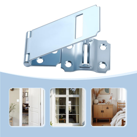 HOME MASTER HARDWARE extra thick hasp supports daily use in busy settings.