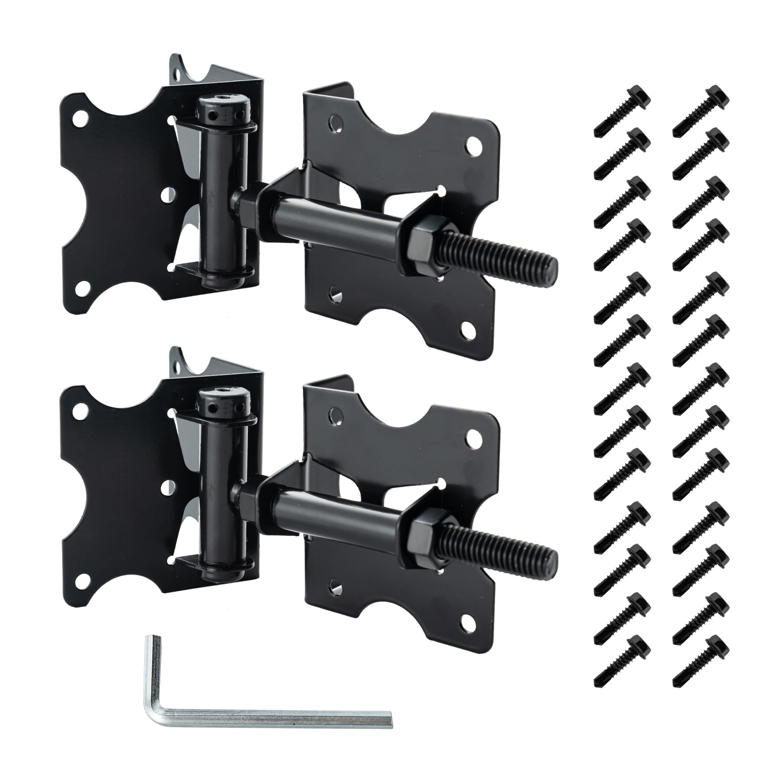 HOME MASTER HARDWARE adjustable gap hinge giving secure fit for gate frames.