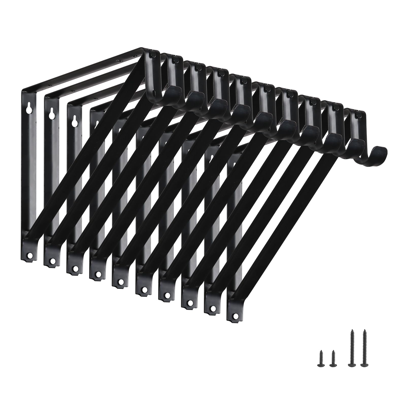 HOME MASTER HARDWARE heavy-duty closet bracket front view for sturdy shelf support