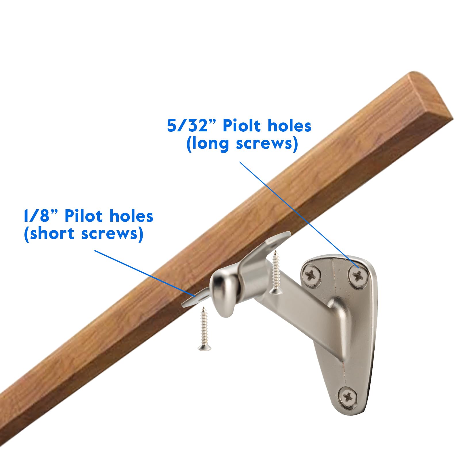 Indoor and outdoor stairs use with HOME MASTER HARDWARE brackets