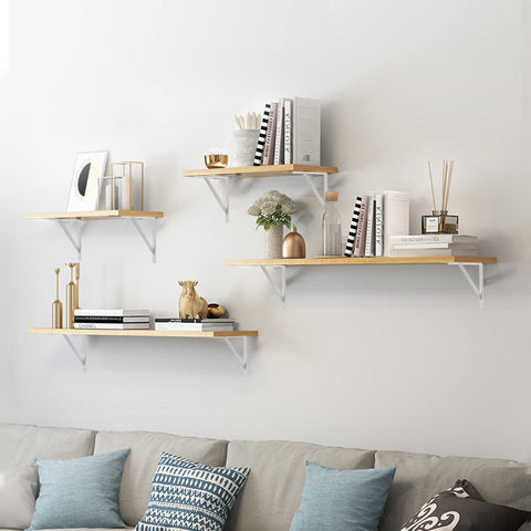 HOME MASTER HARDWARE white-coated steel bracket blends with various interiors