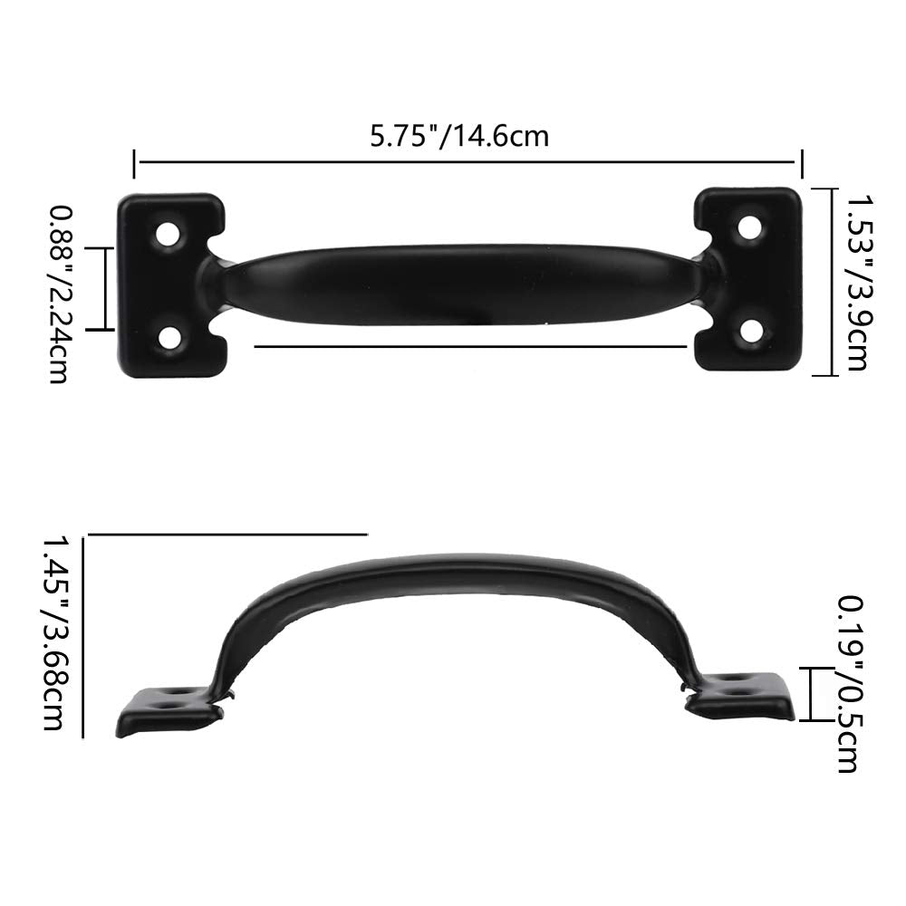 HOME MASTER HARDWARE silent washers enable smooth 270-degree swing.