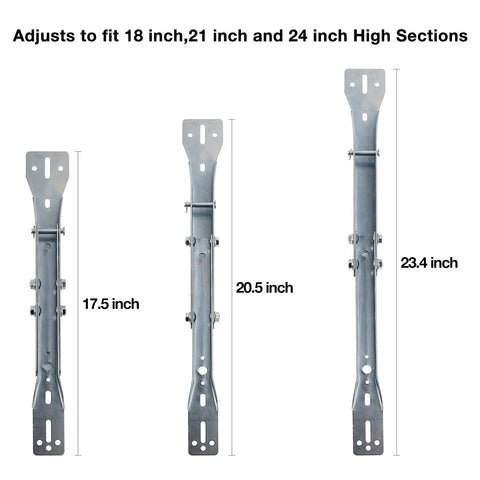 HOME MASTER HARDWARE includes mounting hardware for quick setup