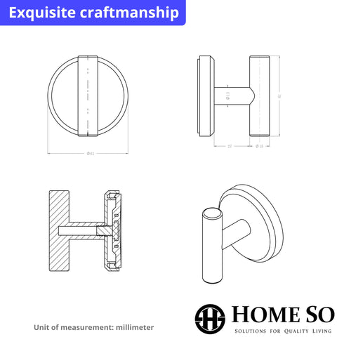 HOME SO packaging with clear install discs included.