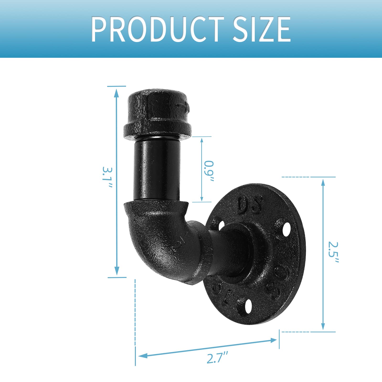 Home TZH heavy-duty hooks with 30-pound capacity withstand daily use