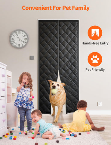 Homealexa energy-saving draft blocker in doorway use
