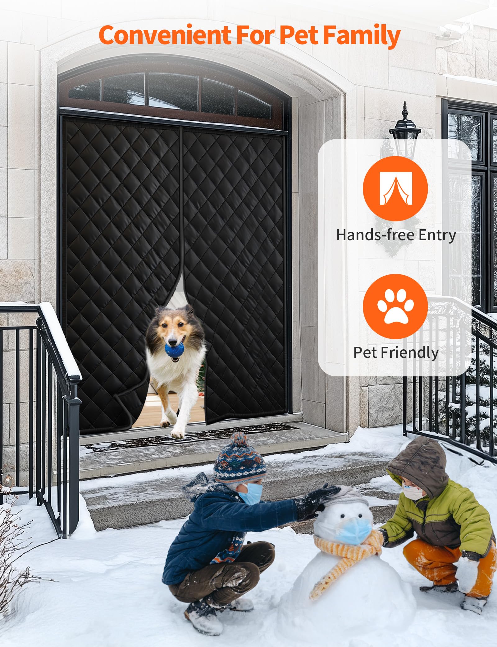 Homealexa pet-friendly design enables hands-free passage