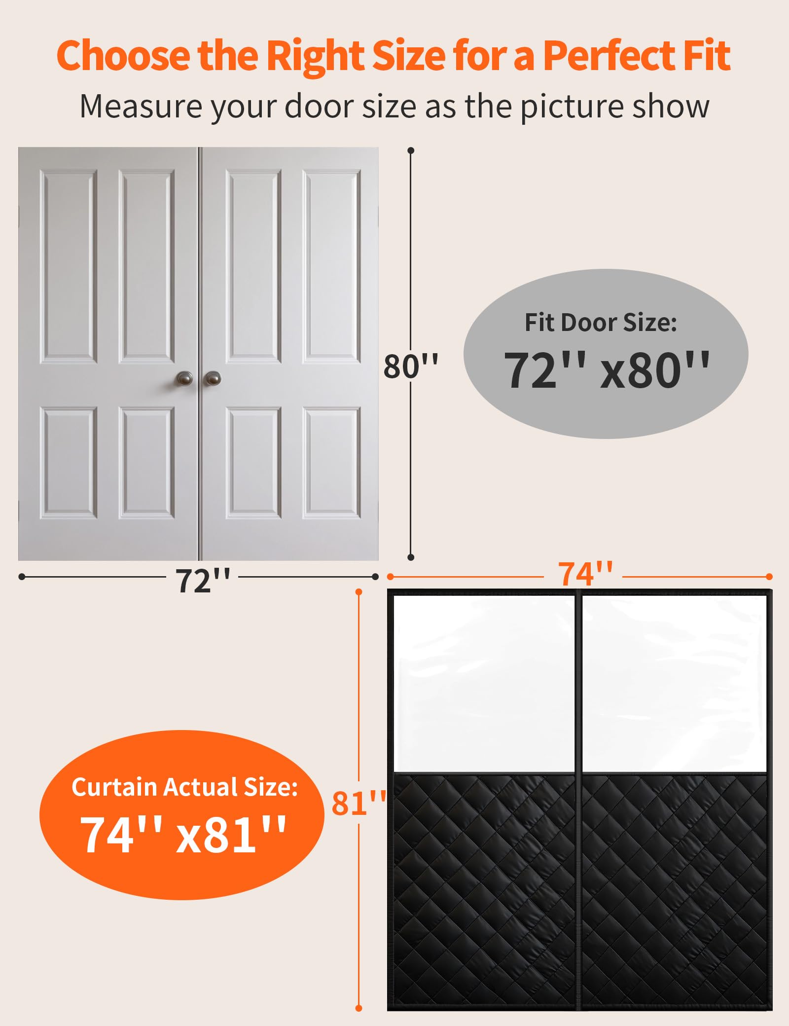 Homealexa close-up of strong magnetic strips sealing the door