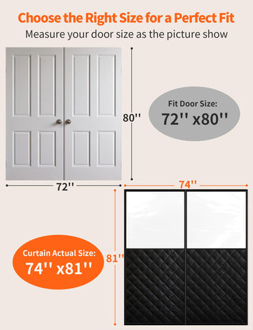 Homealexa close-up of strong magnetic strips sealing the door