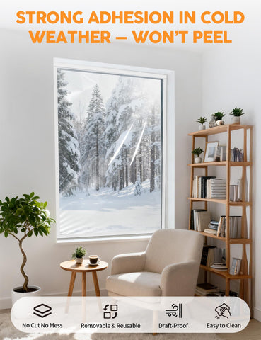 Homealexa tear-resistant PET/PE film stays crystal clear and durable.