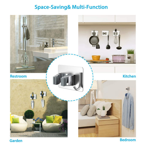 Homeasy compact wall mount saves space in narrow closets.