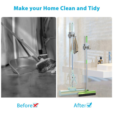 Homeasy easy-install mop broom clip for quick setup.
