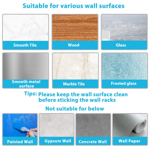 Homeasy waterproof mop holder for indoor and outdoor use.