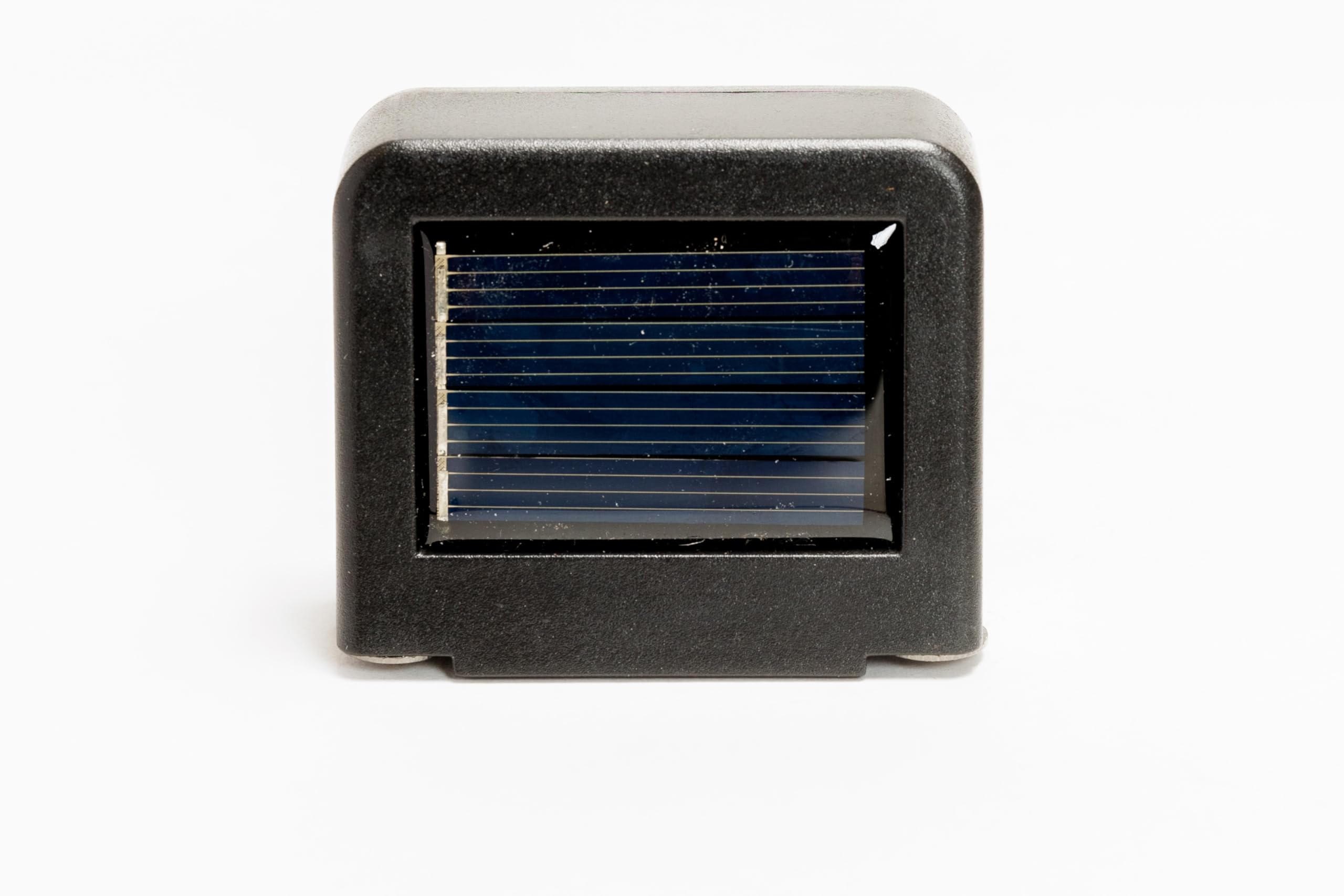 Homebrite Wunder Solar Spotlight lights a keyhole for secure entry.
