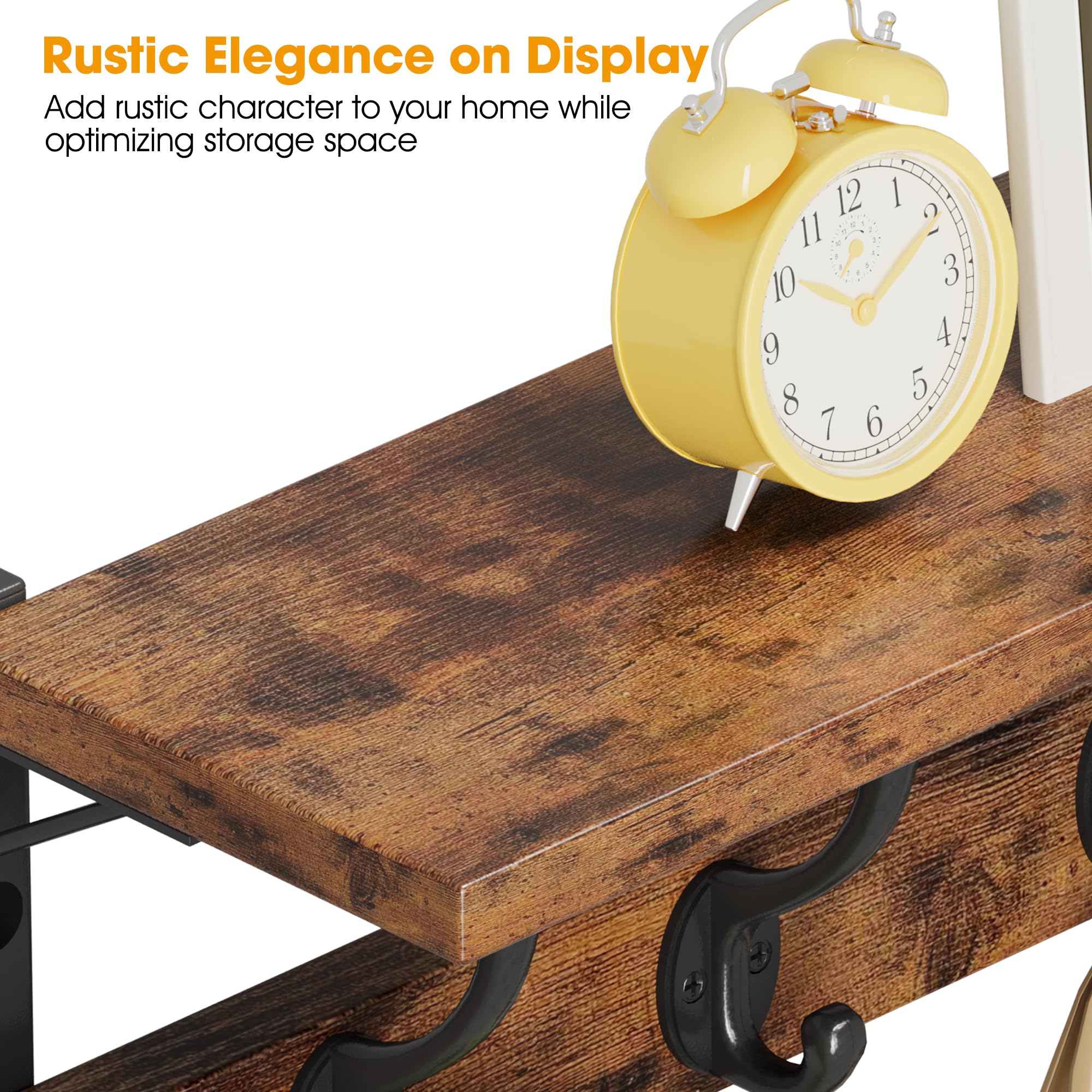 Homeiju shelves for frames and plants adding decorative display