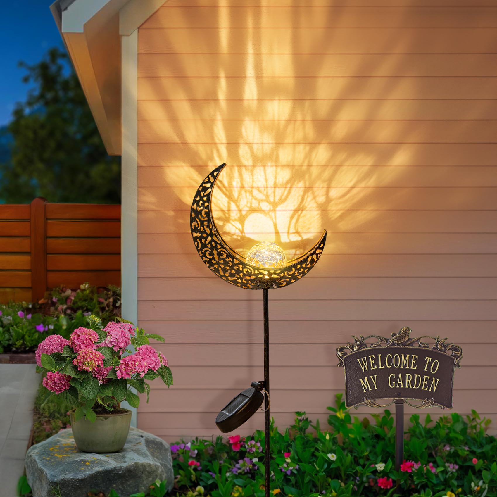 Homeimpro easy day charging switch-on enables hands-free nightly glow.