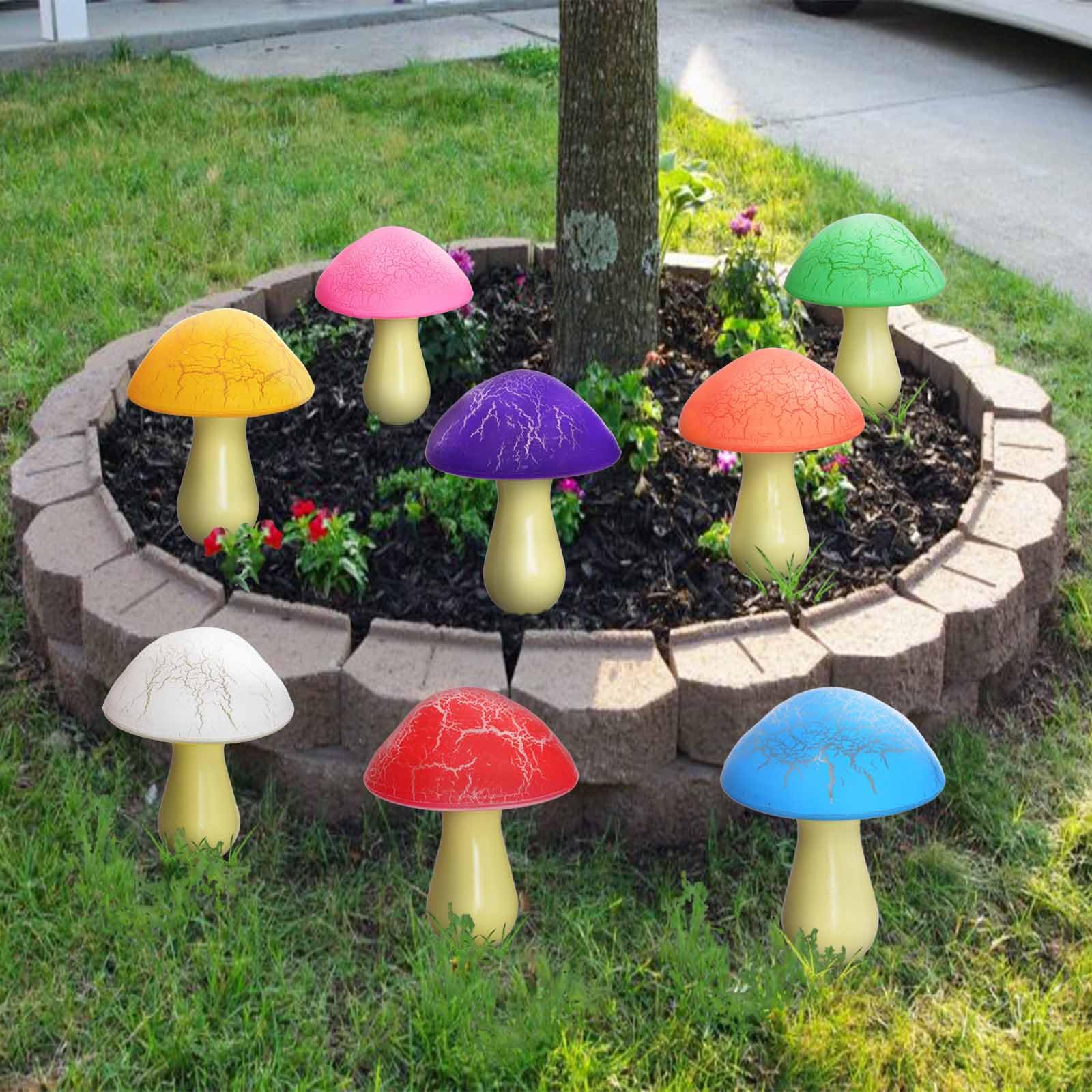 Homeleo IP65 waterproof mushroom lights withstand rain for year-round use