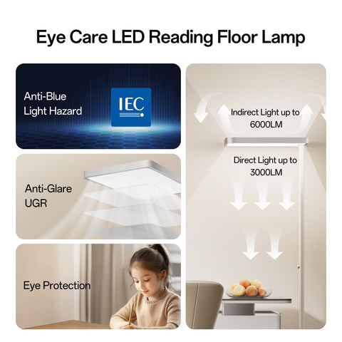 Homelist LH1 full-spectrum 4000K LED creates warm, natural lighting.