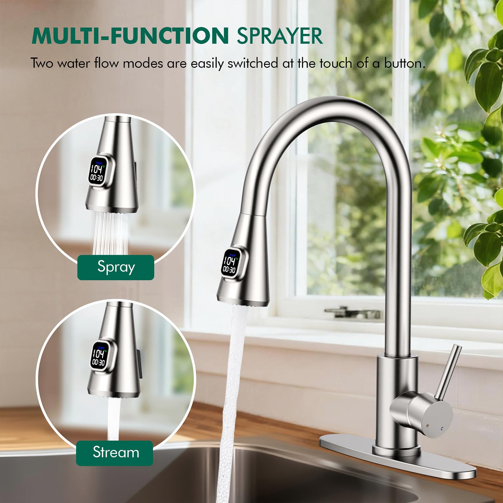 HOMELODY quick-install design lets you upgrade without a plumber.