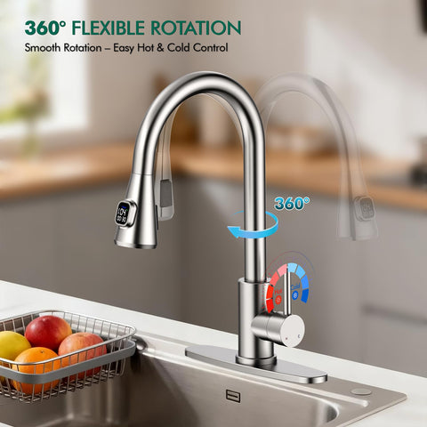 HOMELODY SUS 304 construction ensures durability and corrosion resistance in busy kitchens.