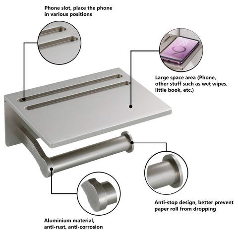 Homely Trove screws installation kit secures a durable wall mount