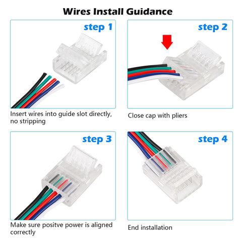 HOMELYLIFE extension cable can be cut to length for custom spacing.